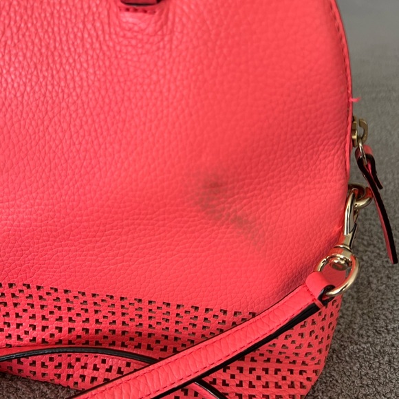 Kate Spade Salmon Pink Crossbody Style Purse. - Picture 10 of 11